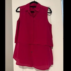 New without tags banana republic silk top. Size s.